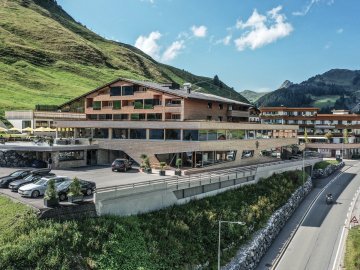 Alpenresort Walsertal im Sommer