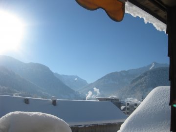 Aussicht vom Haus Christine in Bezau